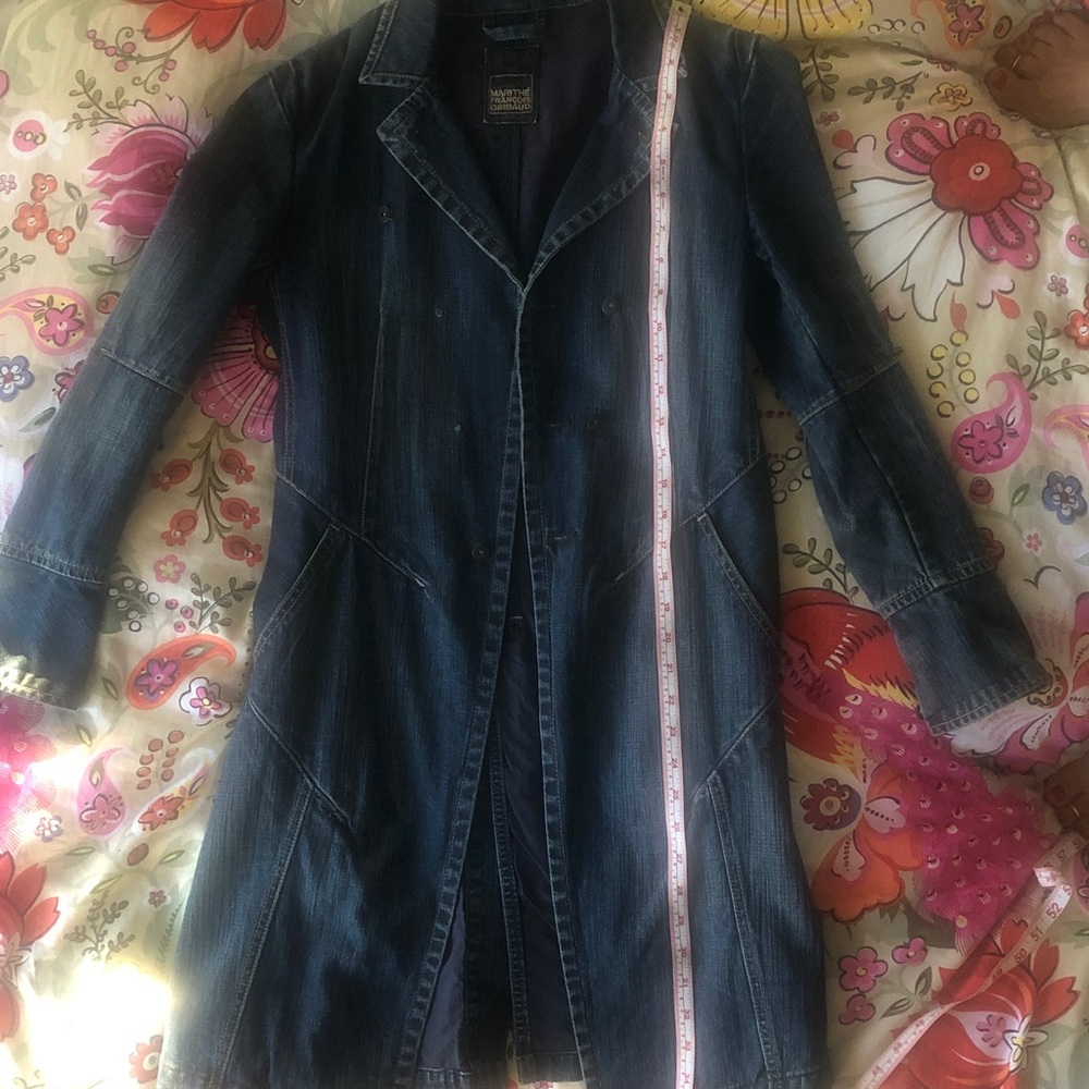 Marithe Francois Girbaud Indigo Denim Jacket